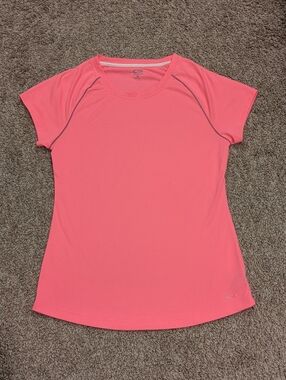 Champion Pink Coral Short Sleeve Athletic Tee